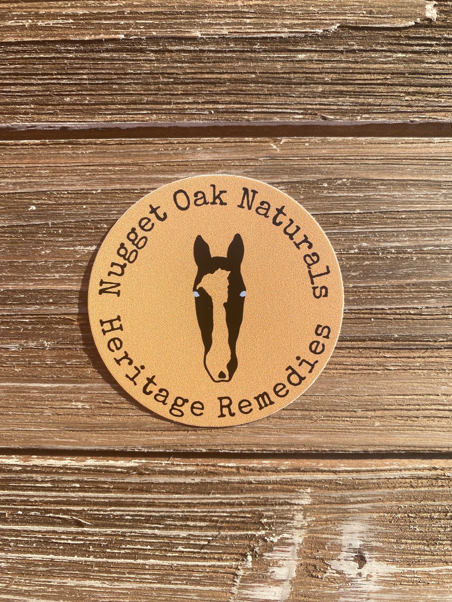 Nugget Oak Naturals Sticker