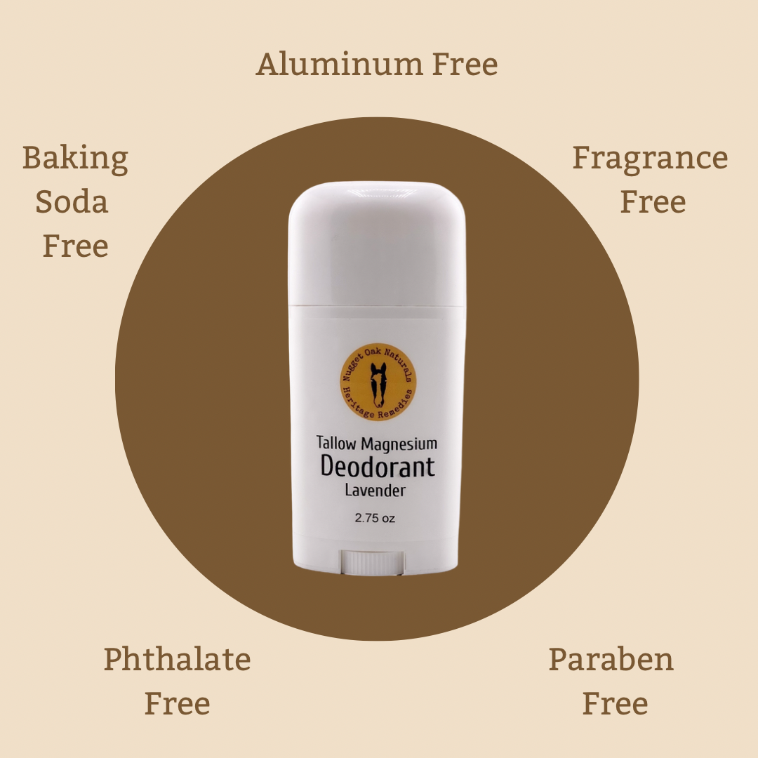 Tallow Magnesium Deodorant