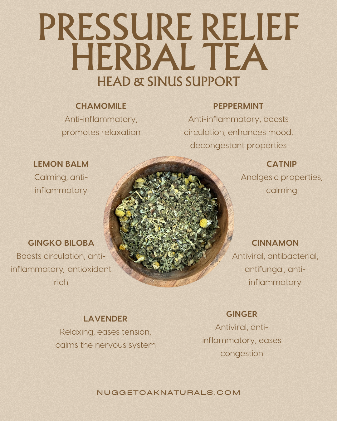 Pressure Relief Herbal Tea Blend