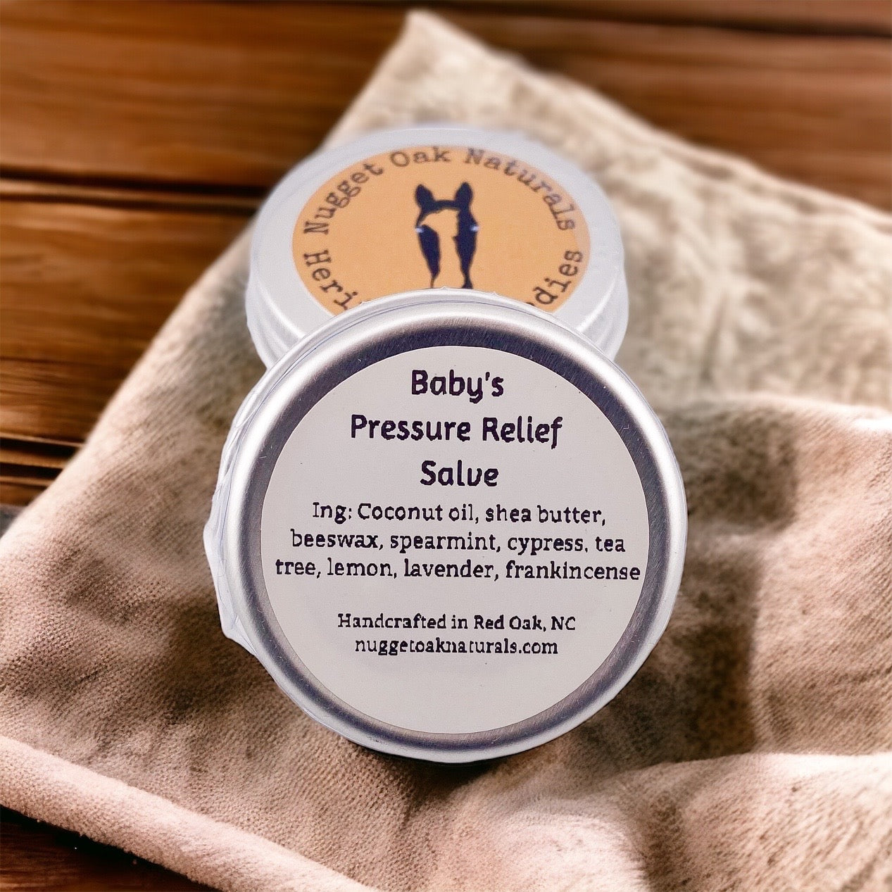 Pressure Relief Salve - Headache, Sinus & Chest Decongestant
