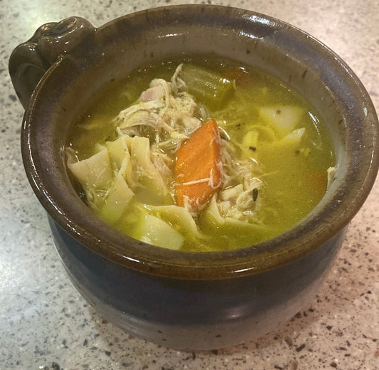 Healing Homemade Chicken Noodle Soup