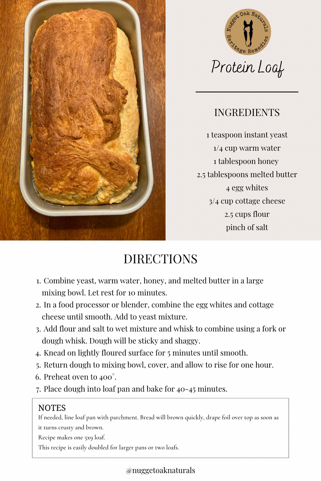 Protein Sandwich Loaf