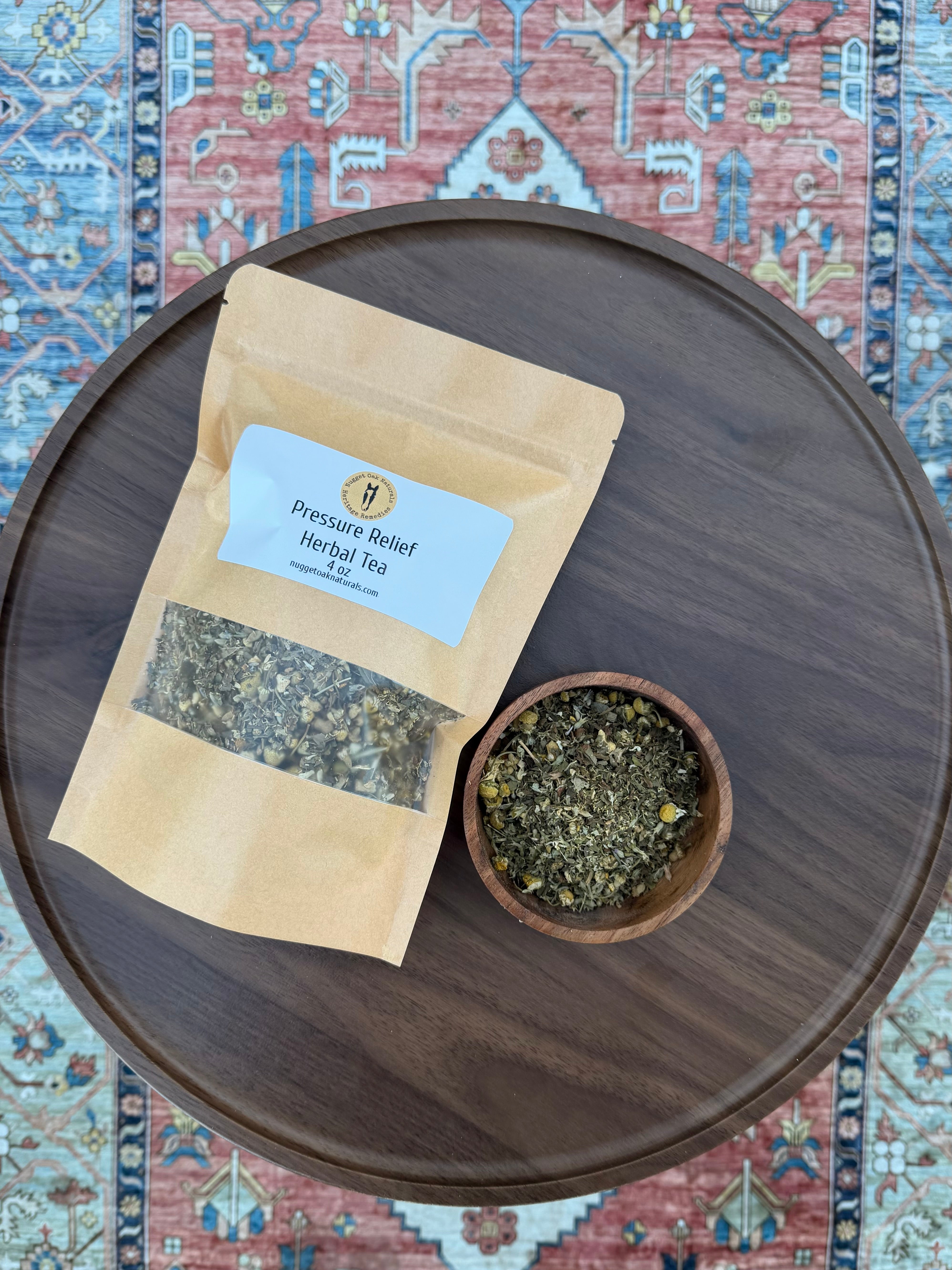 Pressure Relief Herbal Tea Blend – Nugget Oak Naturals