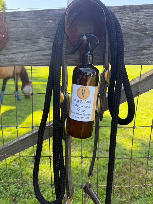 Bug Be Gone Spray & Coat Shine - Equine Insect Repellent