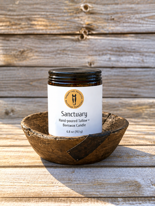 Sanctuary Tallow & Beeswax Candle