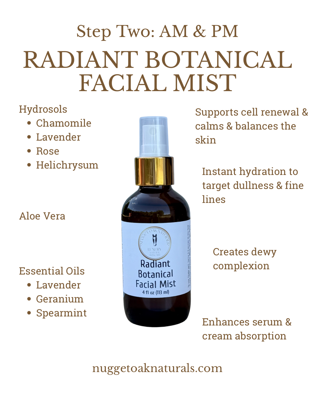 Radiant Botanical Facial Mist