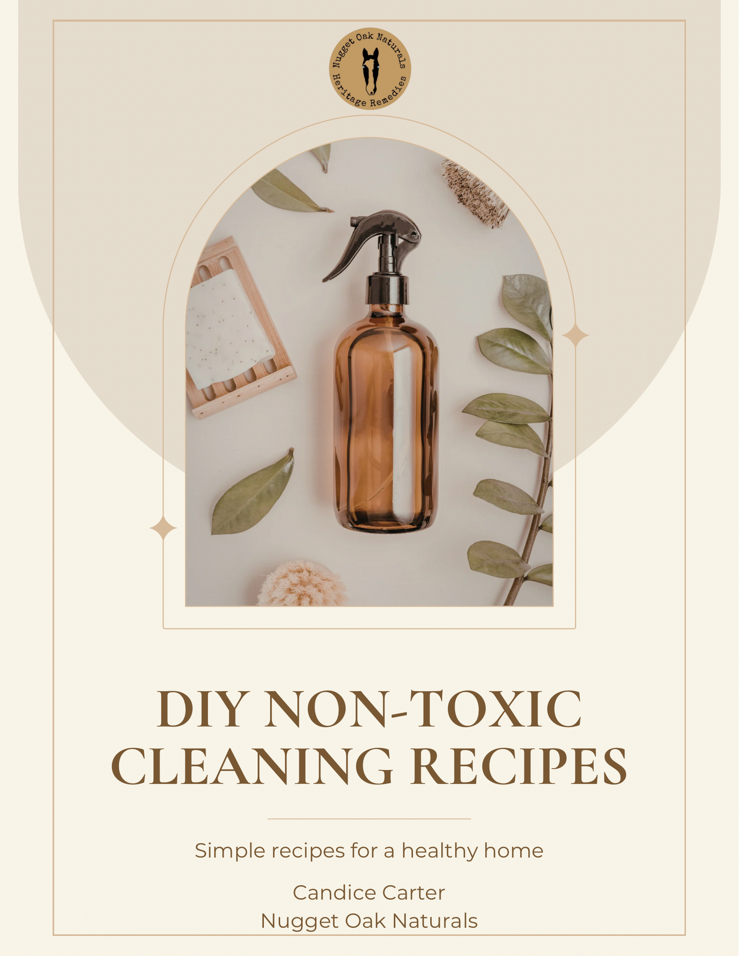 Nugget Oak Naturals DIY Non Tox Cleaning Recipes eBook