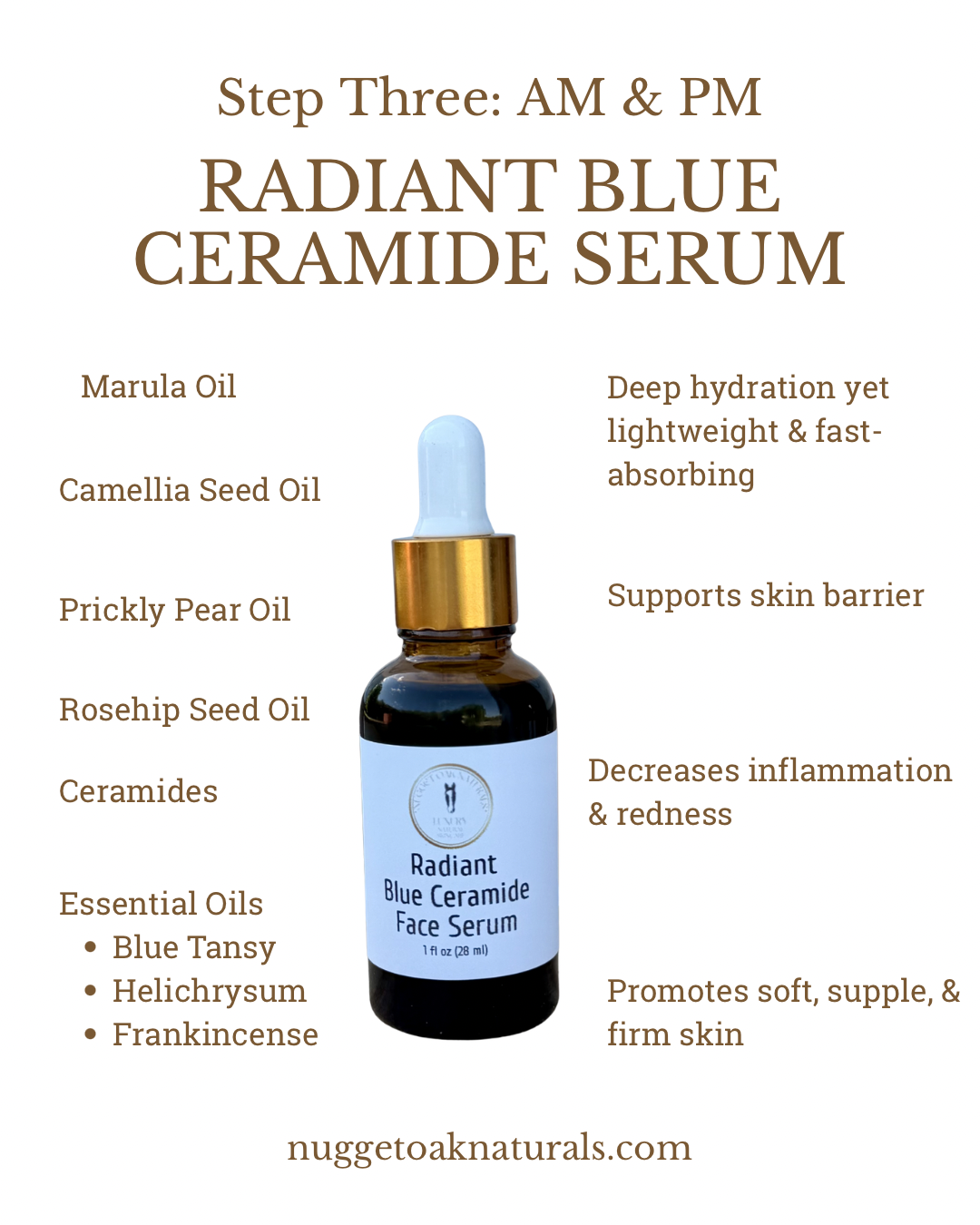 Radiant Blue Ceramide Face Serum