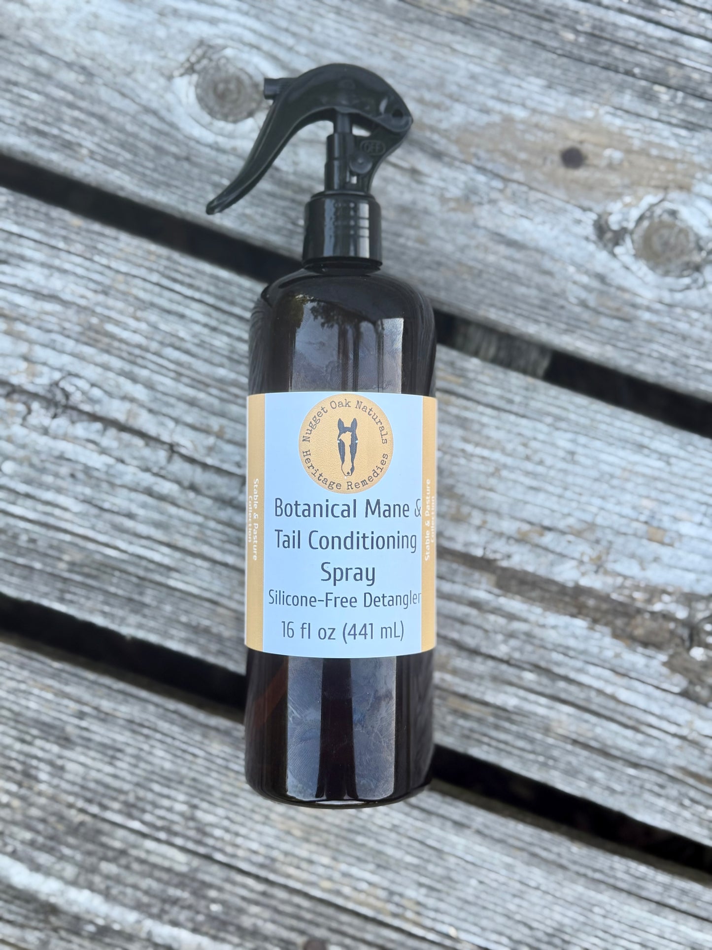 Botanical Mane & Tail Conditioning Spray - Silicone Free Detangler
