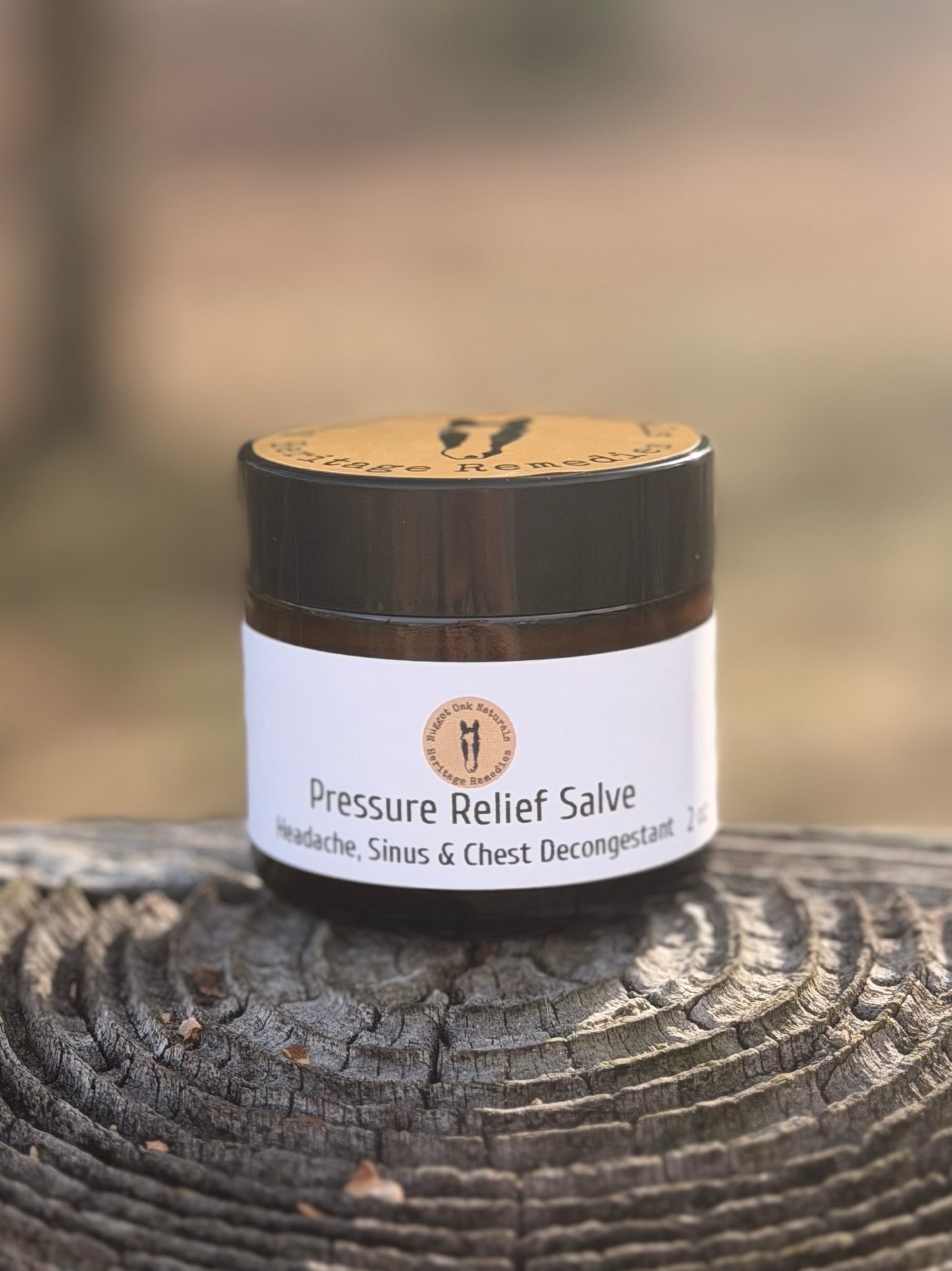 Pressure Relief Salve - Headache, Sinus & Chest Decongestant
