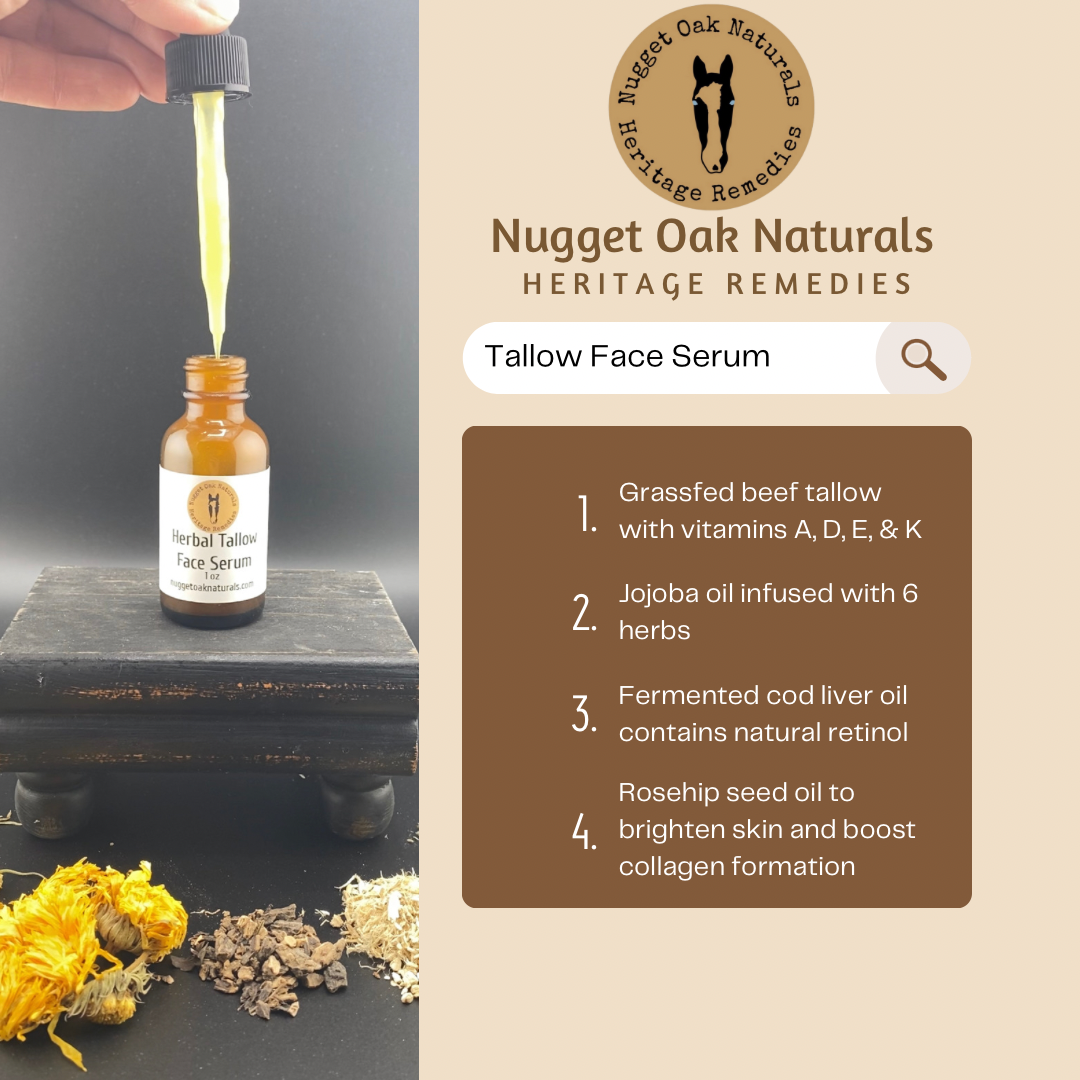 Herbal Tallow Face Serum