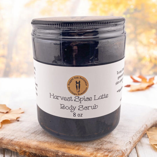 Harvest Spice Latte Body Scrub - Coffee Sugar Body Scrub